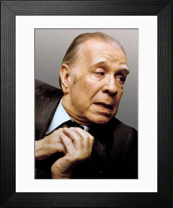 Framed Print : BORGES, Jorge Luis (1899-1986) Framed Print : BORGES, Jorge Luis (1899-1986)