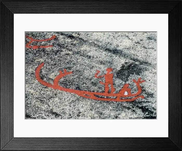 Framed Print : SWEDEN. Tanum. Petroglyphs of Tanum. Litsleby rock Framed Print : SWEDEN. Tanum. Petroglyphs of Tanum. Litsleby rock