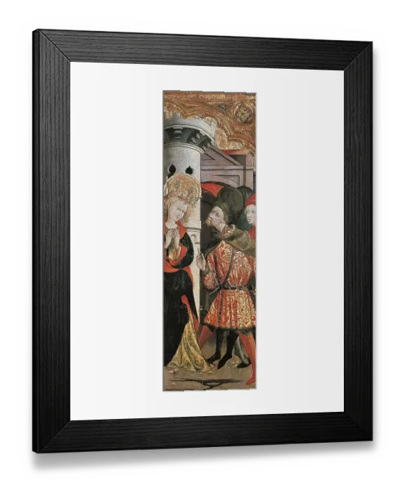 Framed Print : PERIS SARRIA, Gonzal (end 14th century-15th century) Framed Print : PERIS SARRIA, Gonzal (end 14th century-15th century)