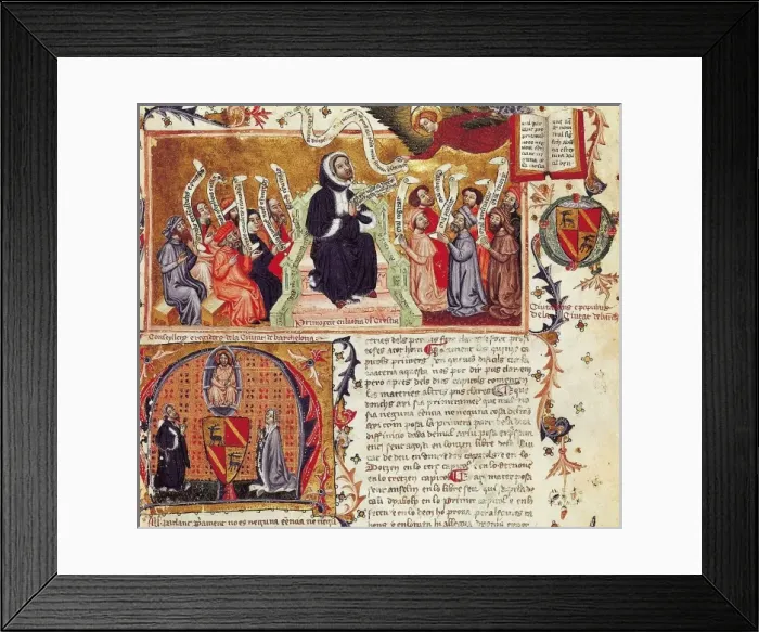 Framed Print : EIXIMENIS, Francesc (1327-1409) Framed Print : EIXIMENIS, Francesc (1327-1409)