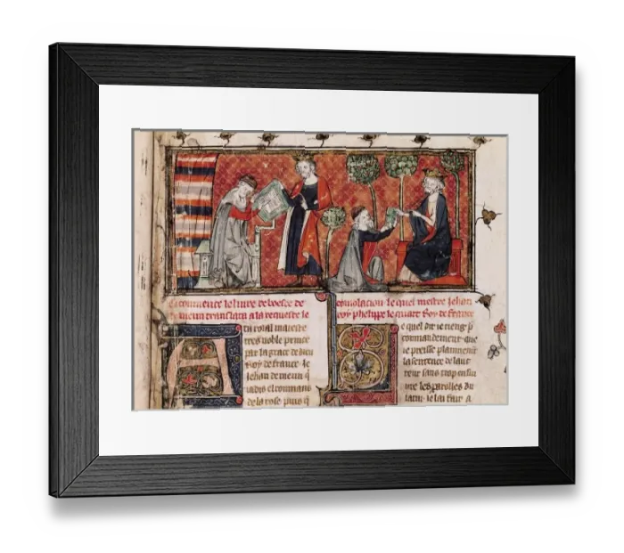 Framed Print : MEUNG, Jean de (1240-1305); Philip IV the Fair, of France (1 Framed Print : MEUNG, Jean de (1240-1305); Philip IV the Fair, of France (1