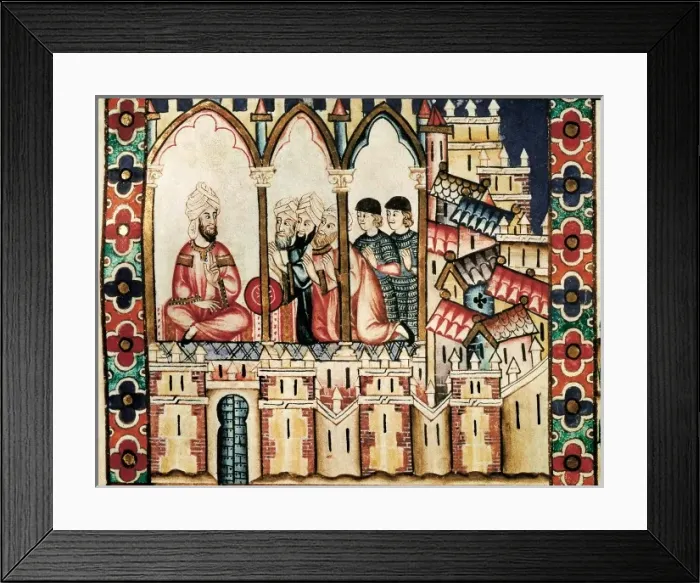 Framed Print : Cantigas de Santa Maria (Virgin Mary Songs) Framed Print : Cantigas de Santa Maria (Virgin Mary Songs)