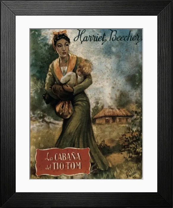 Framed Print : STOWE, Harriet Elizabeth Beecher (1811-1896) Framed Print : STOWE, Harriet Elizabeth Beecher (1811-1896)