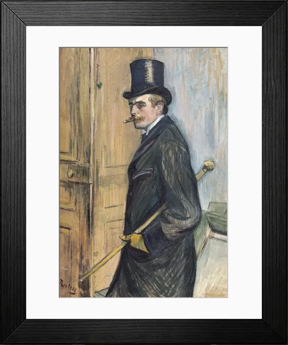 Framed Print : Portrait of Louis Pascal Framed Print : Portrait of Louis Pascal