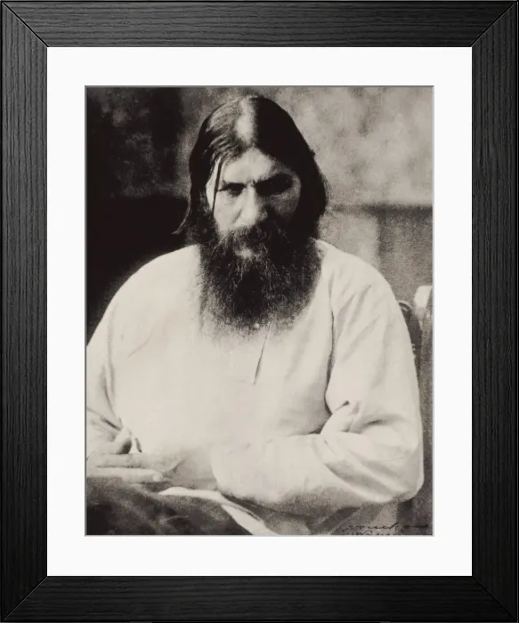 Framed Print : Rasputin, Grigory Yefimovich (1872-1916) Framed Print : Rasputin, Grigory Yefimovich (1872-1916)