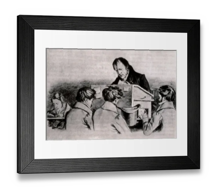 Framed Print : Hegel, Georg Wilhelm Friedrich (1770-1831) Framed Print : Hegel, Georg Wilhelm Friedrich (1770-1831)