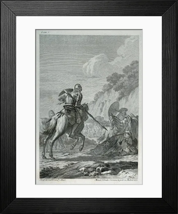 Framed Print : CERVANTES SaVEDRA, Miguel de (1547-1616) Framed Print : CERVANTES SaVEDRA, Miguel de (1547-1616)