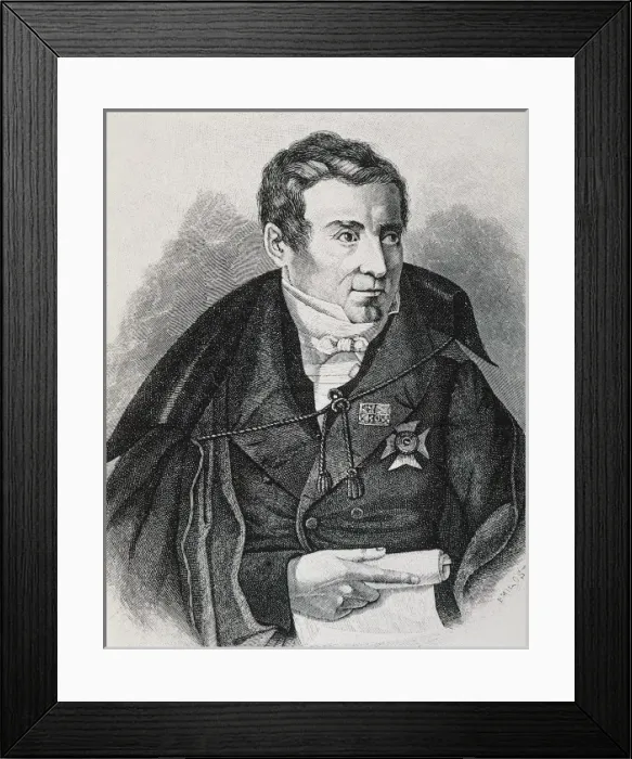 Framed Print : SCHLEGEL, August Wilhelm von (1767-1845) Framed Print : SCHLEGEL, August Wilhelm von (1767-1845)