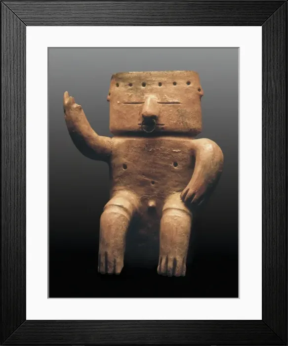 Framed Print : Anthropomorphic figure Framed Print : Anthropomorphic figure