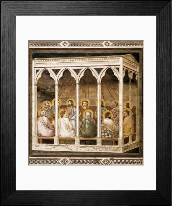 Framed Print : Giotto di Bondone (1267-1337) Framed Print : Giotto di Bondone (1267-1337)