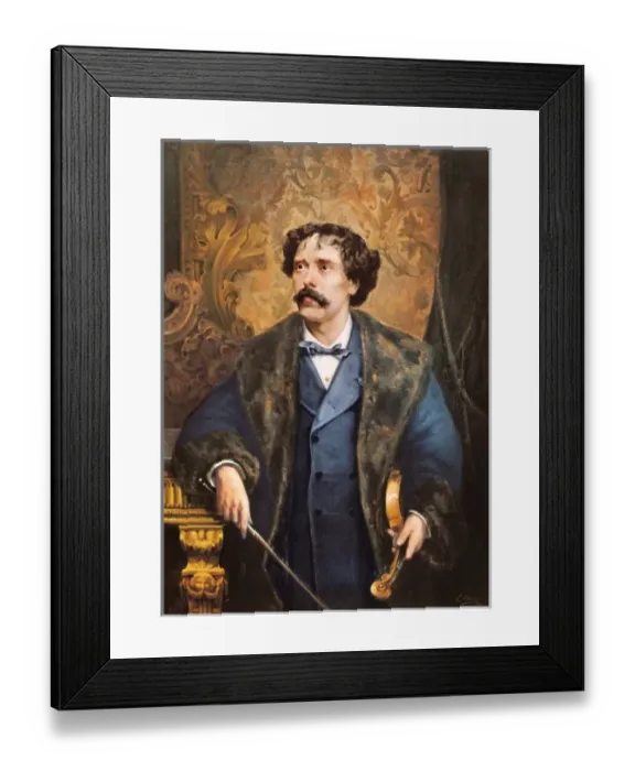 Framed Print : Pablo de Sarasate Framed Print : Pablo de Sarasate