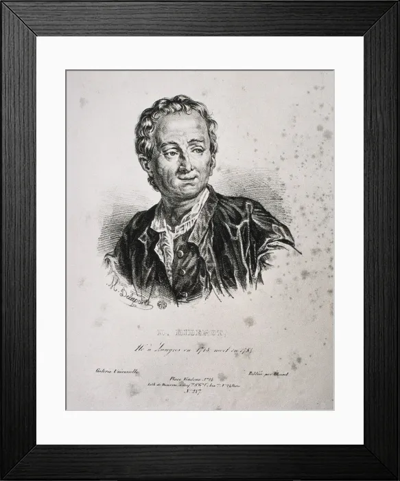 Framed Print : ROLAND DE LA PORTE, Henri Horace (1724-1793) Framed Print : ROLAND DE LA PORTE, Henri Horace (1724-1793)