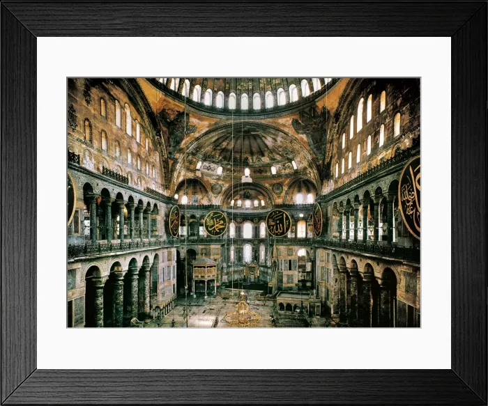 Framed Print : Artemius Of Tralles (6th century); Isidore of Miletus (6th c Framed Print : Artemius Of Tralles (6th century); Isidore of Miletus (6th c