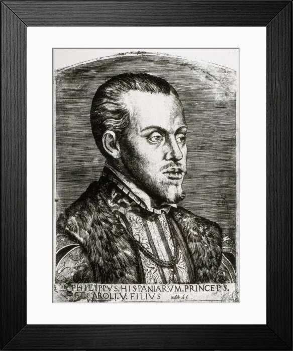 Framed Print : PHILIP II of Spain (1527-1598) Framed Print : PHILIP II of Spain (1527-1598)