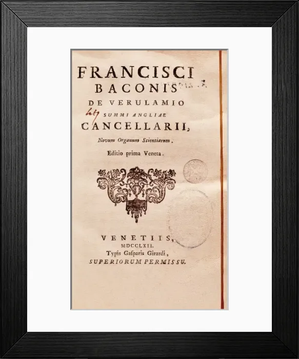 Framed Print : BACON, Francis (1561-1626) Framed Print : BACON, Francis (1561-1626)