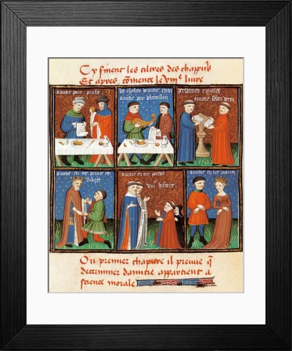 Framed Print : ARISTOTLE (384-332 BC) Framed Print : ARISTOTLE (384-332 BC)