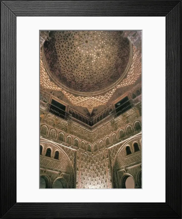 Framed Print : SPAIN. Sevilla. Royal Alcazars. Saln de los Embajadores Framed Print : SPAIN. Sevilla. Royal Alcazars. Saln de los Embajadores