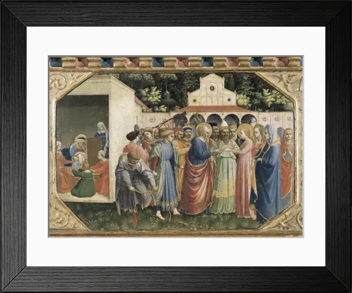 Framed Print : ANGELICO, Fra (1387-1455) Framed Print : ANGELICO, Fra (1387-1455)