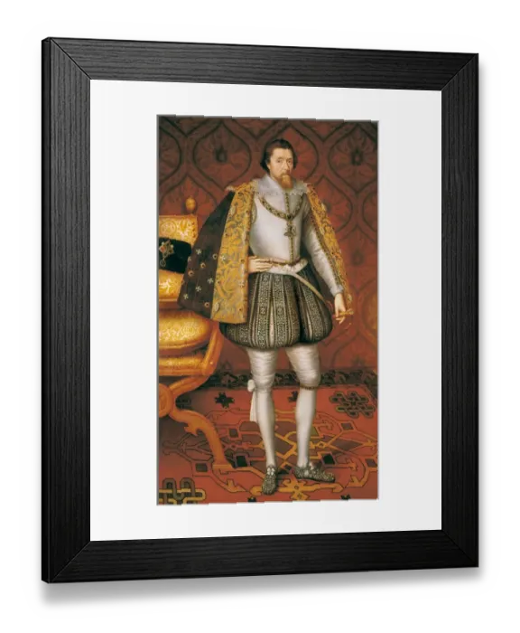 Framed Print : King James I of England Framed Print : King James I of England