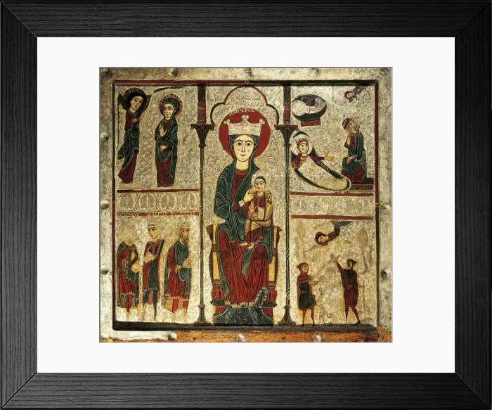 Framed Print : JOAN, called Maestro Joan (13th century) Framed Print : JOAN, called Maestro Joan (13th century)