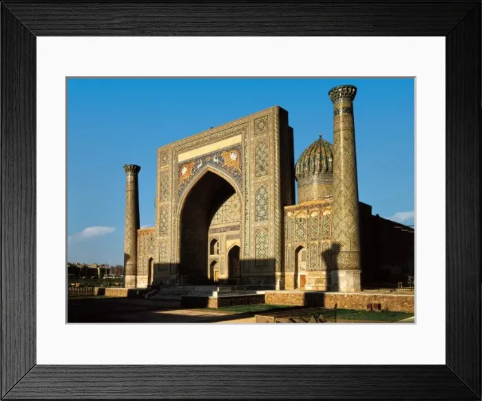 Framed Print : Shir Dor Madrasa Framed Print : Shir Dor Madrasa
