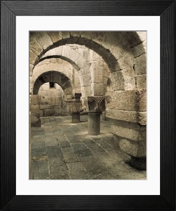 Framed Print : Monastery of San Salvador of Leyre Framed Print : Monastery of San Salvador of Leyre
