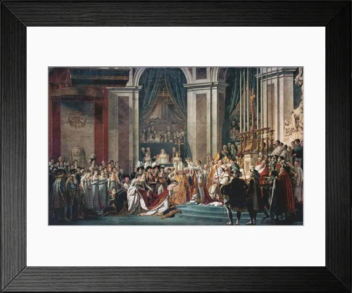 Framed Print : The Consecration of the Emperor Napoleon Framed Print : The Consecration of the Emperor Napoleon
