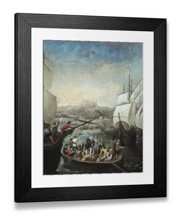 Framed Print : SPAIN. Palos de la Frontera. La R bida Monastery. Framed Print : SPAIN. Palos de la Frontera. La R bida Monastery.
