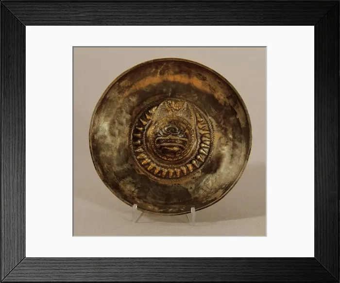 Framed Print : Patera with a fox head Framed Print : Patera with a fox head