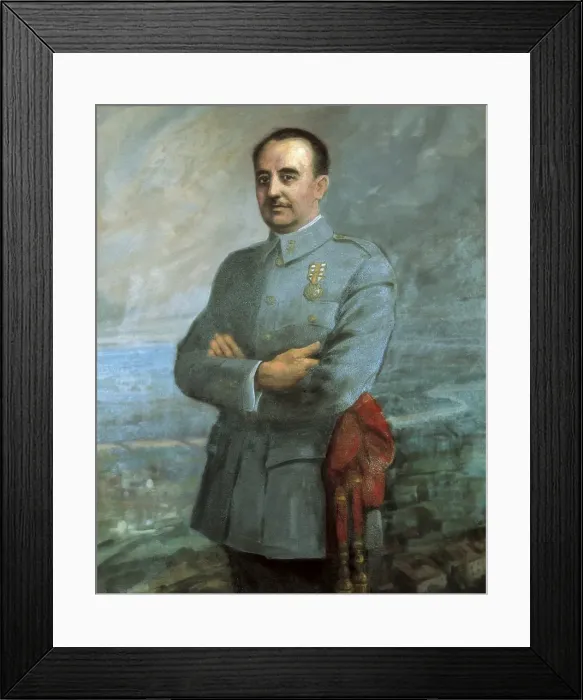 Framed Print : FRANCO BAHAMONDE, Francisco (1892-1975)