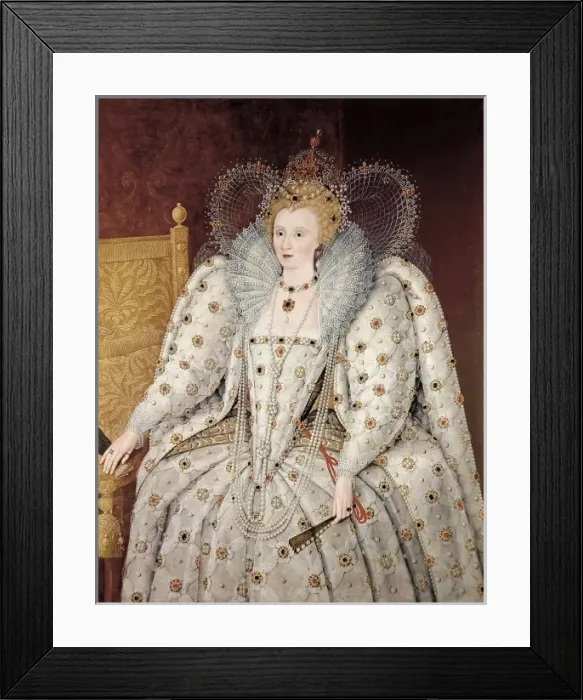 Framed Print : Queen Elizabeth I Framed Print : Queen Elizabeth I