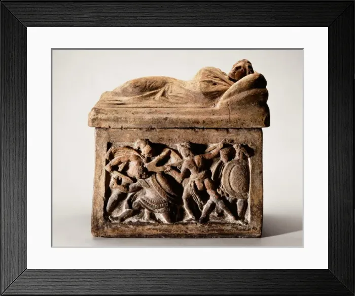Framed Print : Funerary urn Framed Print : Funerary urn