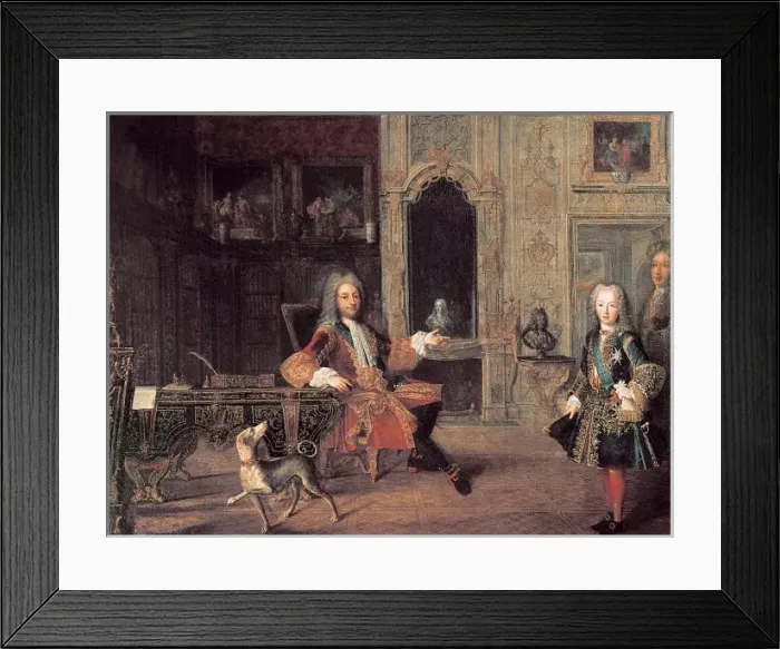 Framed Print : The Cabinet of the Grand Dauphin at the Versailles Palace Framed Print : The Cabinet of the Grand Dauphin at the Versailles Palace