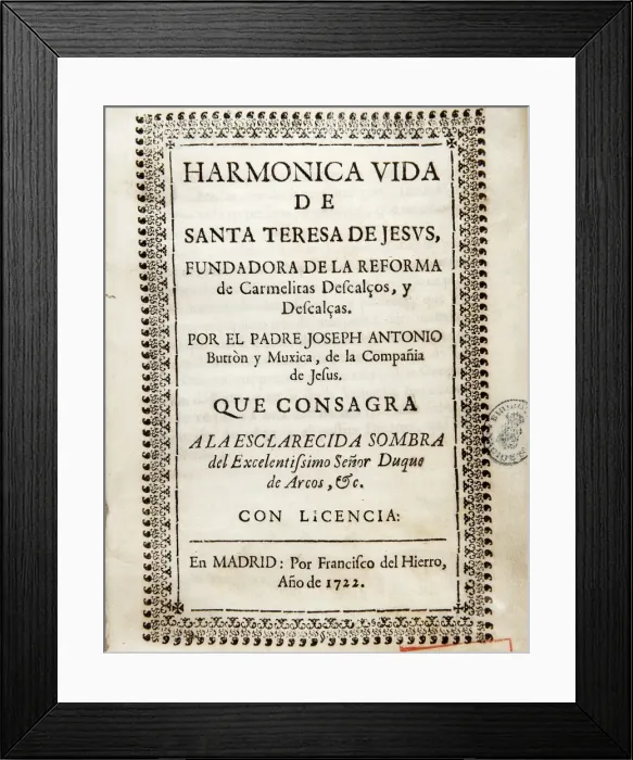Framed Print : TERESA of JESUS, Saint (1515-1582) Framed Print : TERESA of JESUS, Saint (1515-1582)