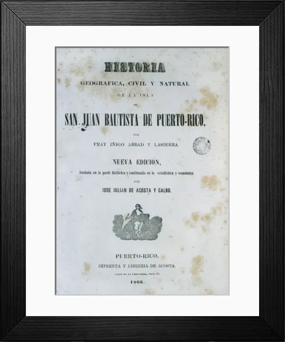 Framed Print : ABAD Y LASIERRA, Iigo de (1745-1813) Framed Print : ABAD Y LASIERRA, Iigo de (1745-1813)