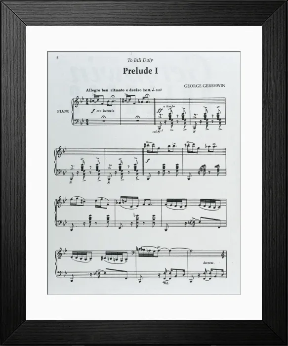 Framed Print : GERSHWIN, George (1898-1937) Framed Print : GERSHWIN, George (1898-1937)