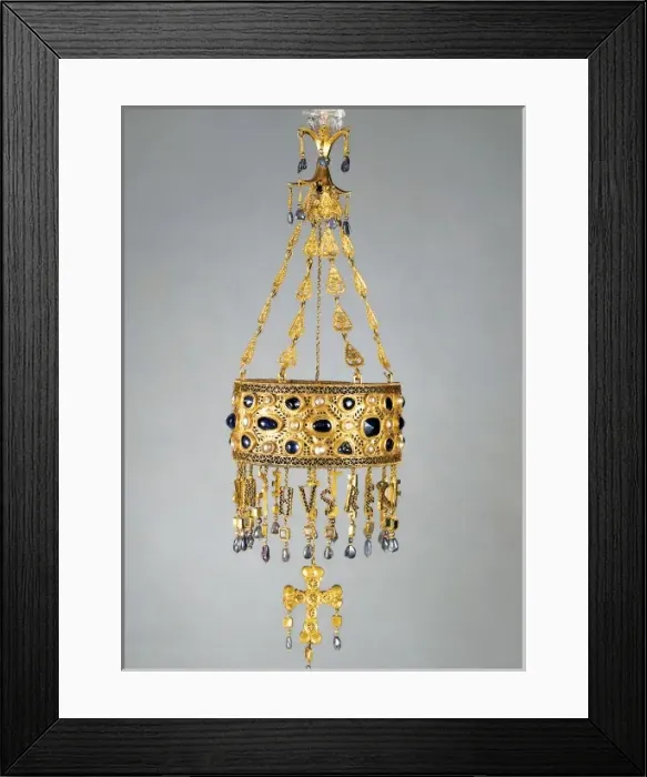 Framed Print : Votive crown of Recesvinto Framed Print : Votive crown of Recesvinto