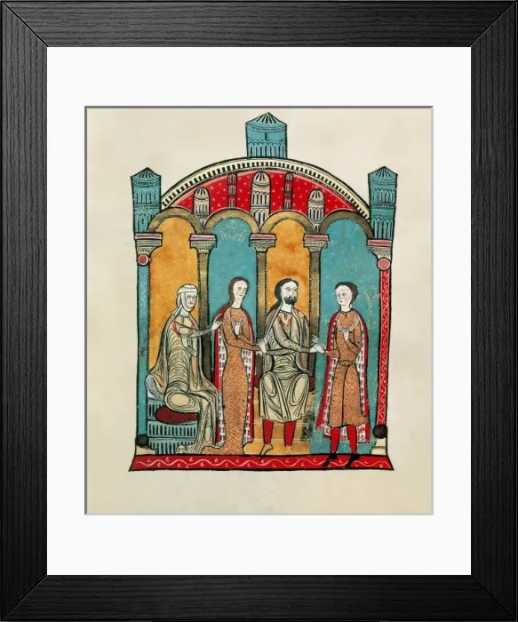 Framed Print : Liber Feudorum Maior Framed Print : Liber Feudorum Maior