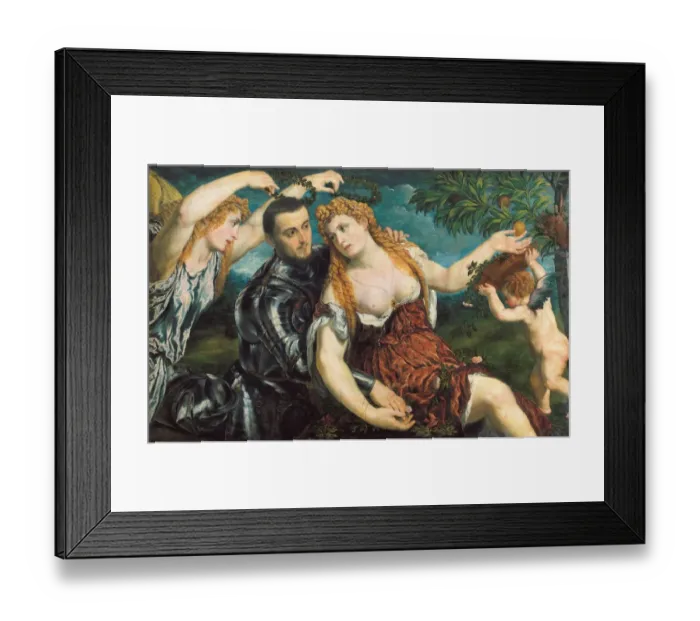 Framed Print : BORDONE, Paris (1500-1571) Framed Print : BORDONE, Paris (1500-1571)
