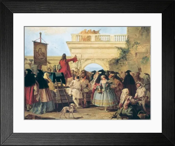 Framed Print : The Charlatan Framed Print : The Charlatan