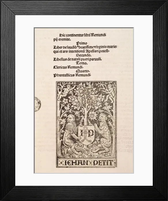 Framed Print : LLULL, Ramn (1235-1315) Framed Print : LLULL, Ramn (1235-1315)
