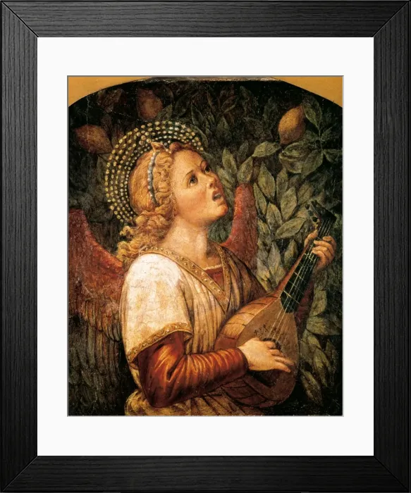 Framed Print : Angel Musician Framed Print : Angel Musician