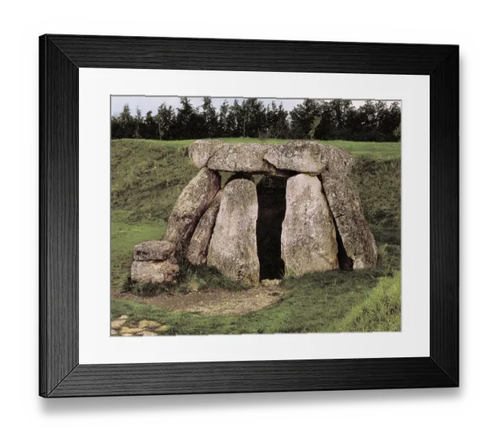 Framed Print : SPAIN. San Mill n. Eguilaz. Dolmen of Aizkomendi. Neolithic art. Architecture Framed Print : SPAIN. San Mill n. Eguilaz. Dolmen of Aizkomendi. Neolithic art. Architecture