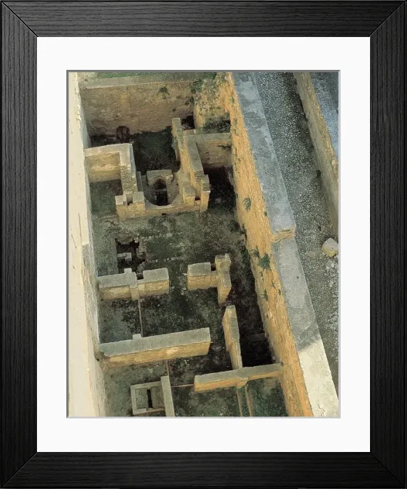 Framed Print : Alhambra. Oratory Mihrab. Spain Framed Print : Alhambra. Oratory Mihrab. Spain
