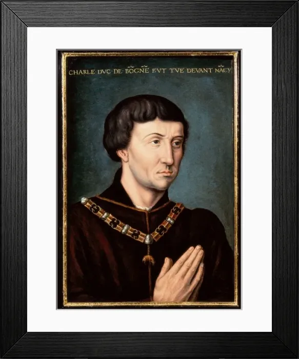 Framed Print : CHARLES The Bold (1433-1477) Framed Print : CHARLES The Bold (1433-1477)