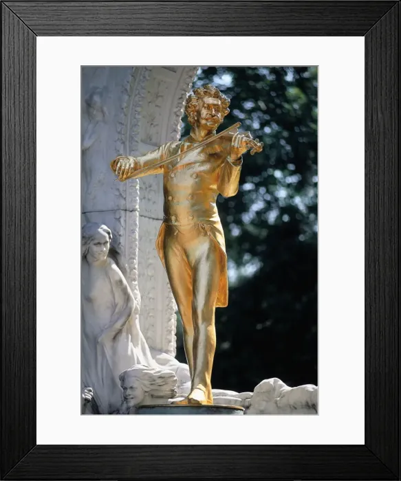 Framed Print : Strauss, Johann, The Younger (1825-1899) Framed Print : Strauss, Johann, The Younger (1825-1899)