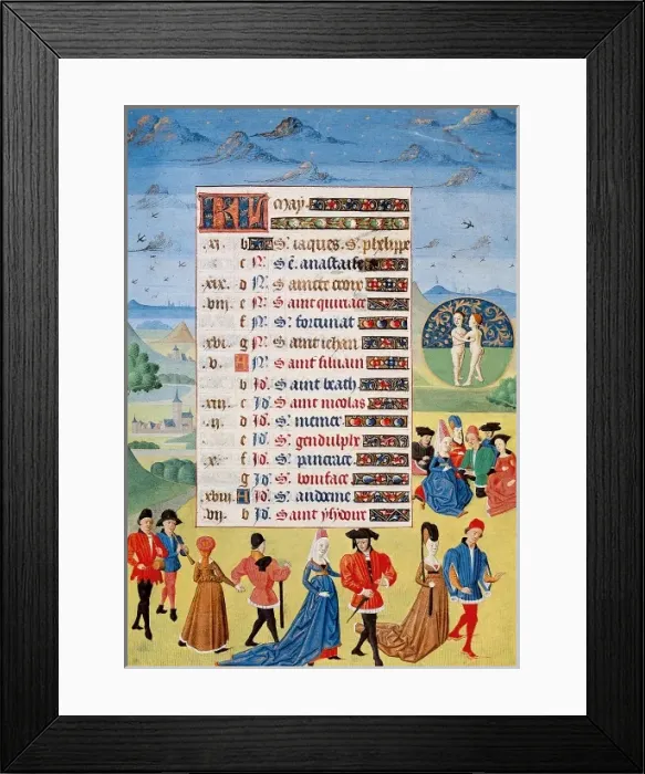 Framed Print : JEAN ROLIN, Maestro de(15th c Framed Print : JEAN ROLIN, Maestro de(15th c