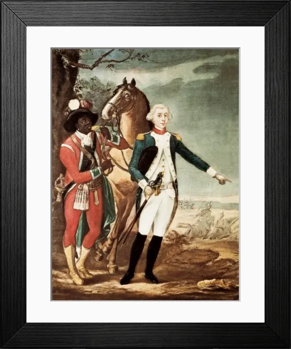 Framed Print : Lafayette, Marie Joseph Gilbert Motie Motier, marquis de (17