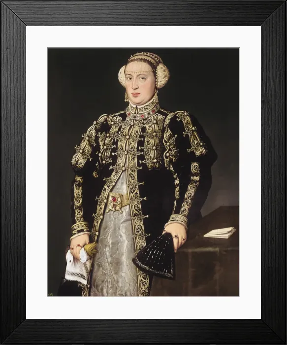 Framed Print : MORO, Antoon van Dashorst, called Antonio (1519-1576) Framed Print : MORO, Antoon van Dashorst, called Antonio (1519-1576)