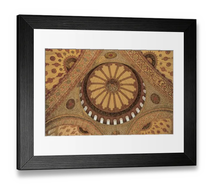 Framed Print : Mehmed Aga (1553-1625) Framed Print : Mehmed Aga (1553-1625)